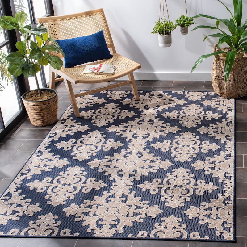 SAFAVIEH Cottage Bette Indoor/ Outdoor Patio Backyard Rug