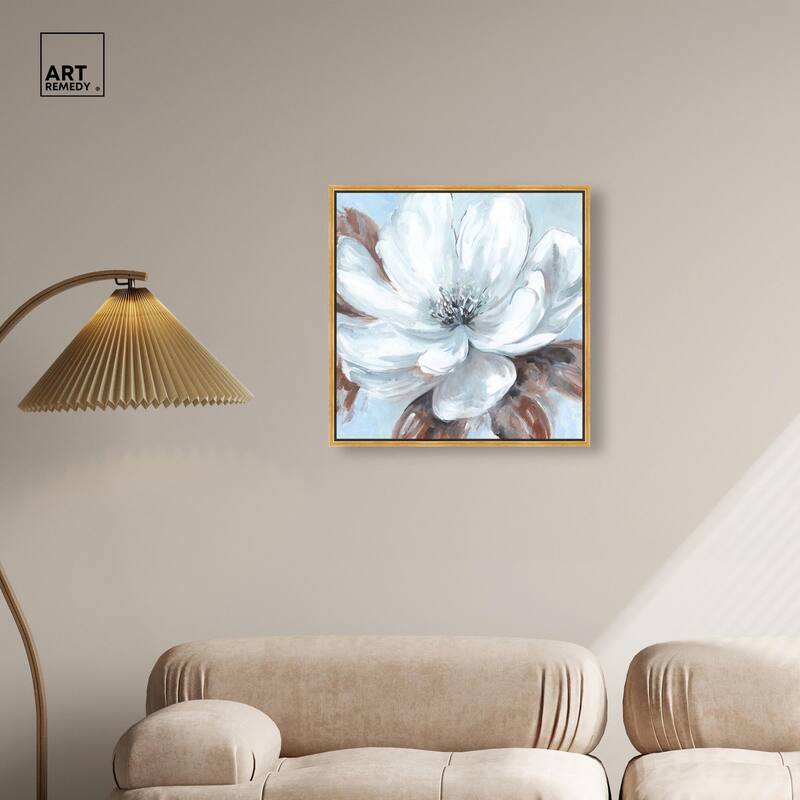 Delicate Blooms I Canvas by Art Remedy