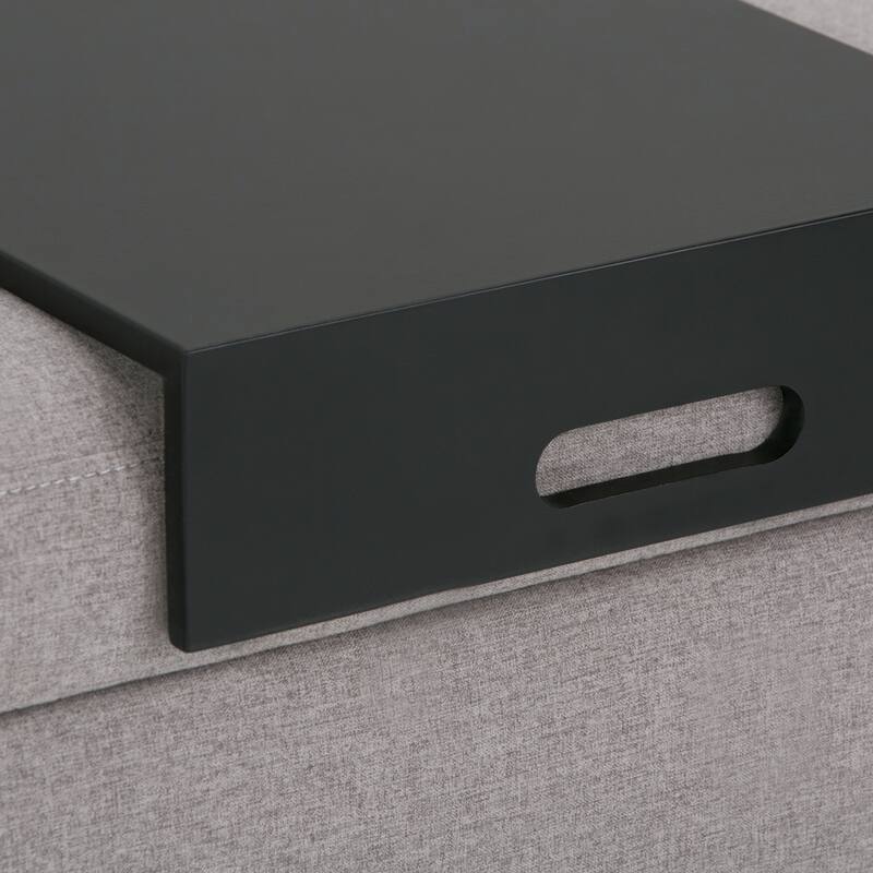WYNDENHALL Jackson 42 inch Wide Rectangle Storage Ottoman