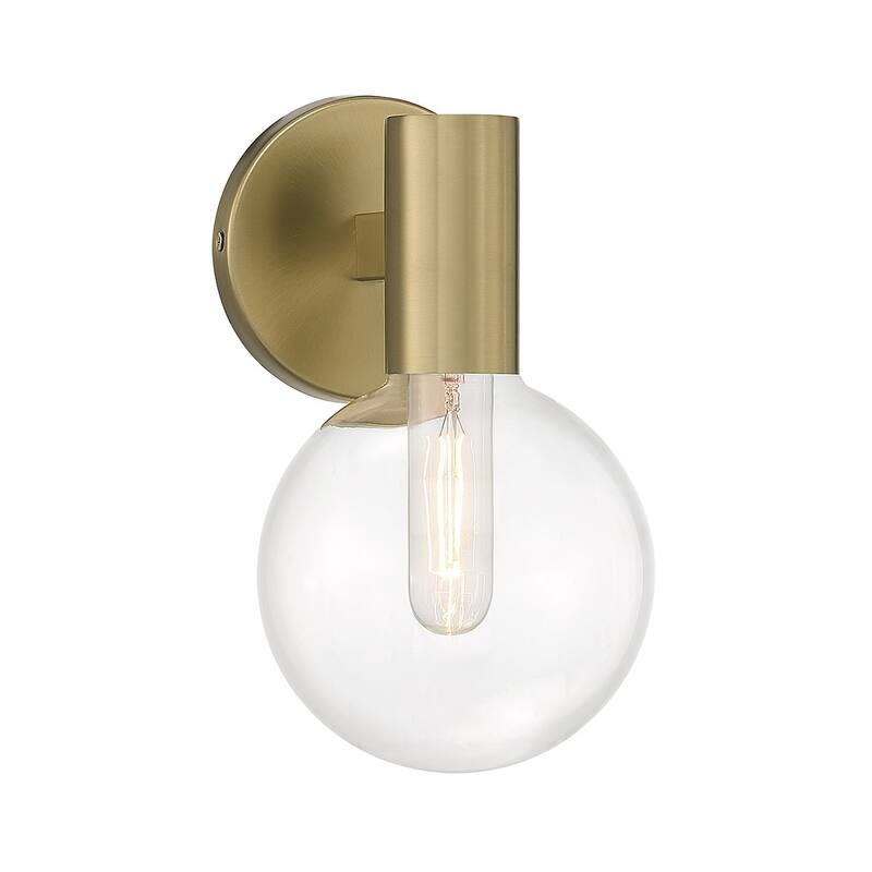 Savoy House 9-3076-1 Wright 10" Tall Wall Sconce - Warm Brass