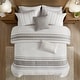 preview thumbnail 24 of 44, Harbor House Morgan 6 Piece 100% Cotton Jacquard Oversized Comforter Set