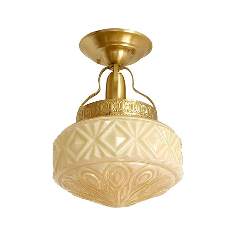 Modern hallway light gold bathroom flush mount gold ceiling light
