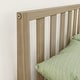 preview thumbnail 17 of 24, Max and Lily Scandinavian Twin-Size Bed with Slatted Headboard