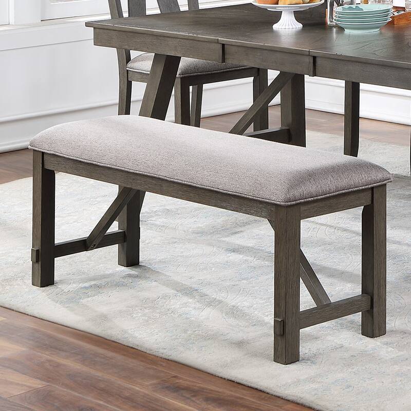 Upholstered Cushion Dining Bench