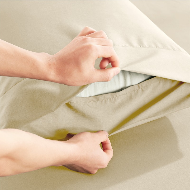 Clara Clark Premium Bamboo Blend Fitted Sheet Set