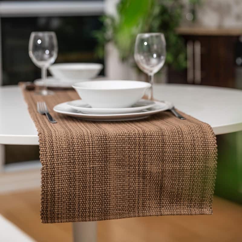 Fabstyles Casual Classic Extra Thick Cotton Table Runner Handmade