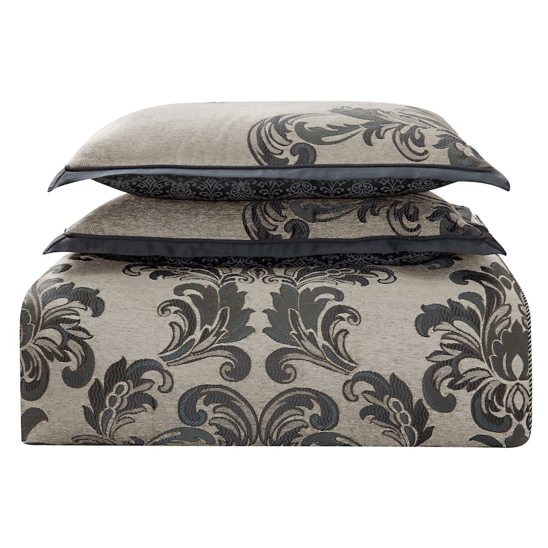 Everett Teal 6 Piece Comforter Set - On Sale - Bed Bath & Beyond - 38869976
