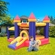 preview thumbnail 3 of 6, Inflatable Bounce House Slide with Blower