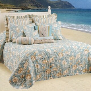 Shell Bedspread Natural Shells Twin Bedpsread - Bed Bath & Beyond - 37365874