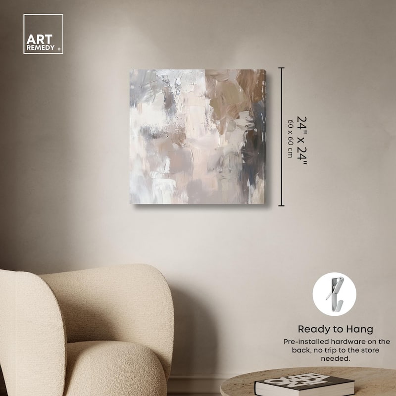 Faded Textured II Canvas by Art Remedy, Gallery Wrapped