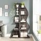 preview thumbnail 14 of 27, 5 Tier Corner Shelf Tall Bookshelf Bookcase