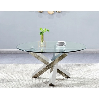 Must Have Best Master Furniture Furniture 36 Inch Round Glass Coffee Table Silver From Best Master Furniture Accuweather Shop