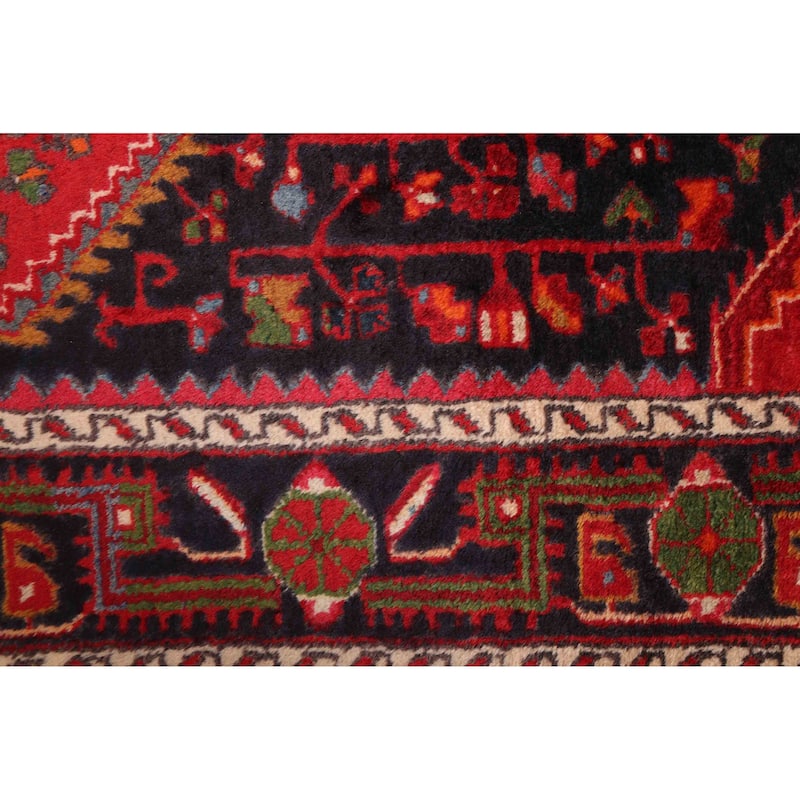 ECARPETGALLERY Hand-knotted Anadol Dark Navy Wool Rug - 3'6 x 6'5