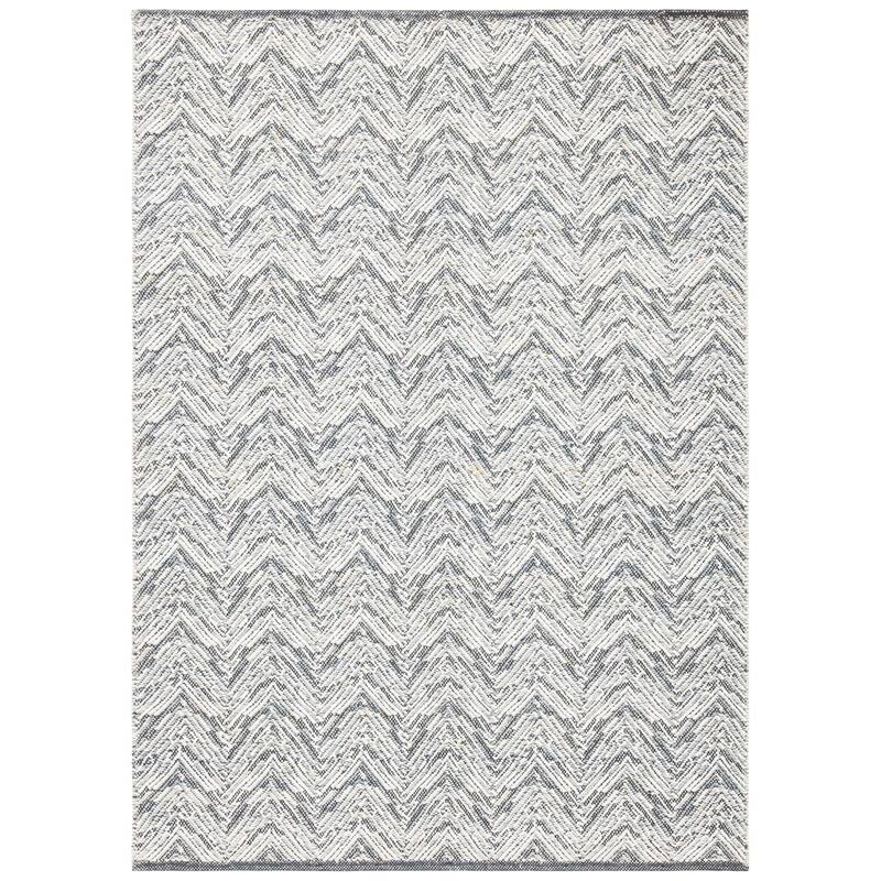 SAFAVIEH Handmade Kilim Wafa Wool Rug - 4' x 6' - Grey