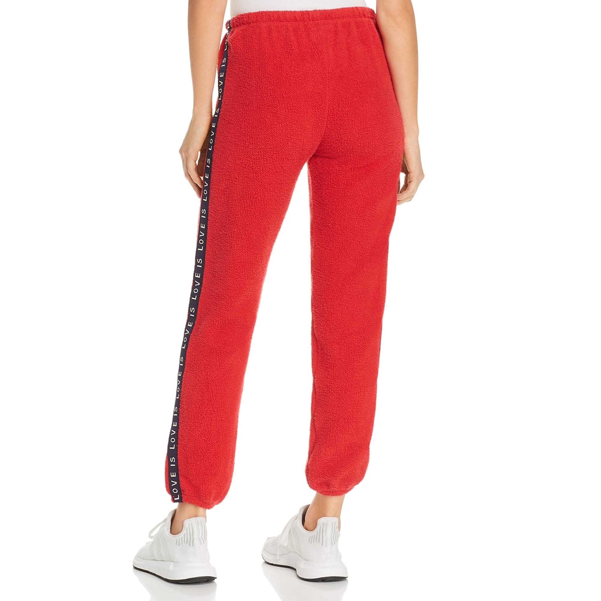 SUNDRY Womens Cozy Stripes Sweatpants