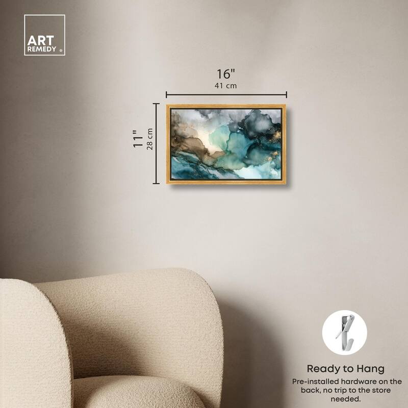 Veiled Inlet Canvas by Art Remedy