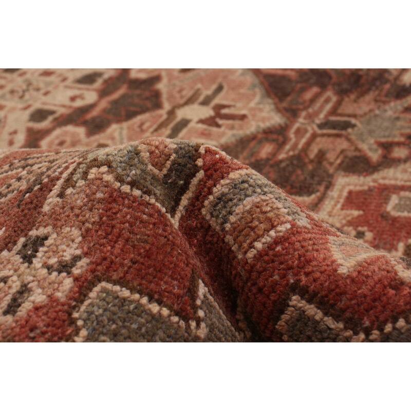 ECARPETGALLERY Hand-knotted Sarabi Red Wool Rug - 7'8 x 11'4