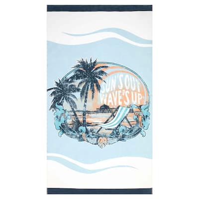 Izod Sun's Out Beach Towel