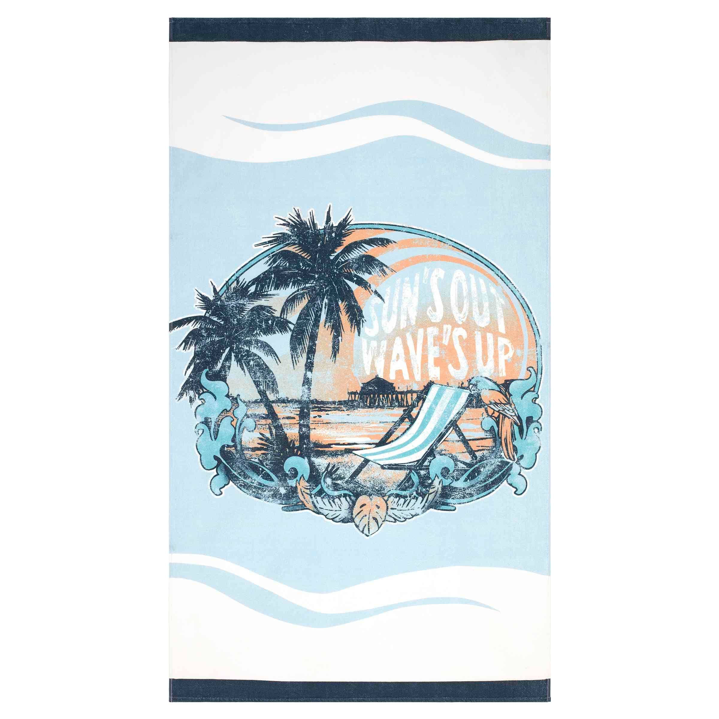 Izod Sun's Out Beach Towel - Beach Towel