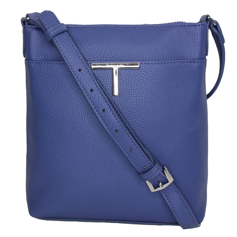 T Tahari Canal Crossbody Bag with Pockets - Dusk
