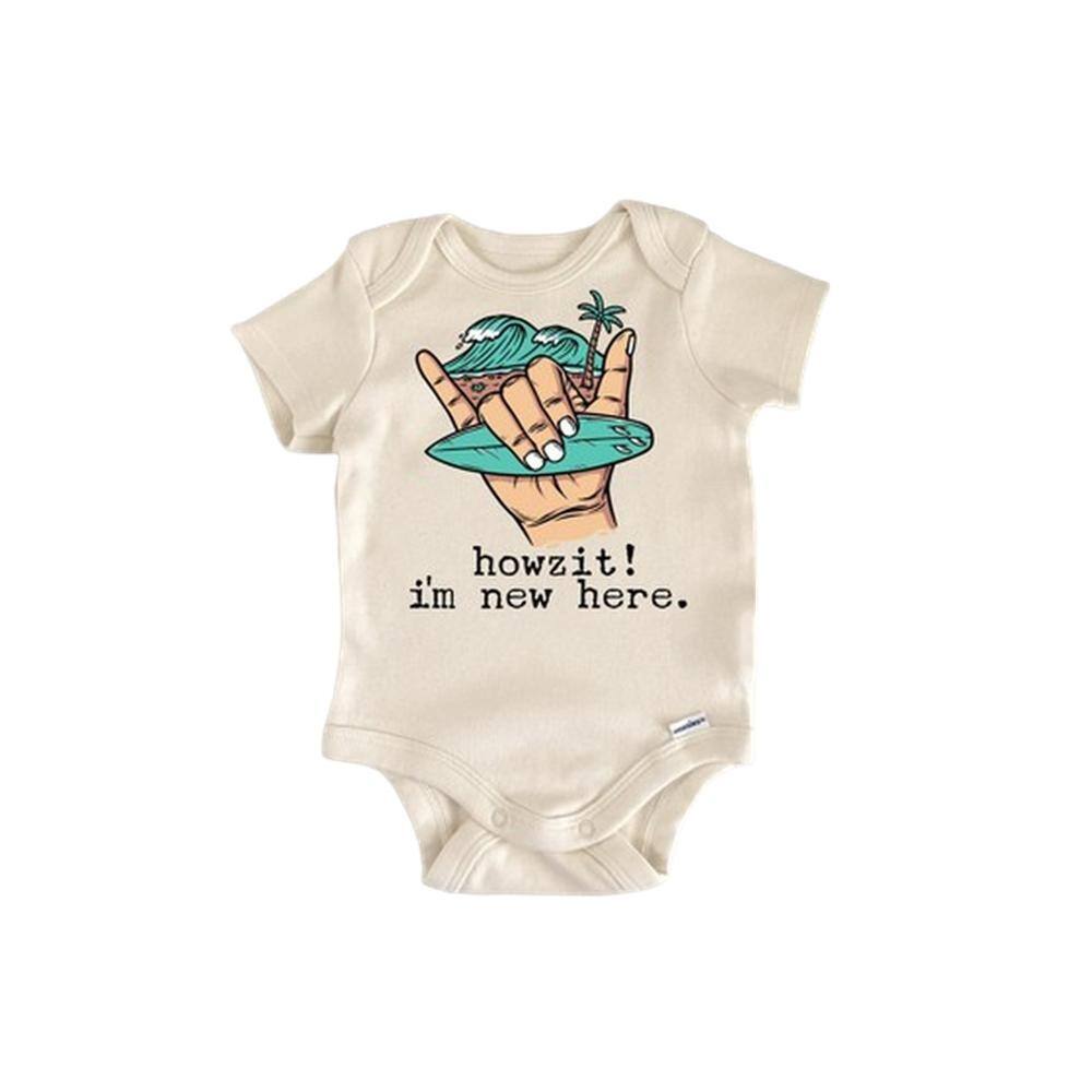 Hawaii Hawaiian - Baby Boy Girl Clothes Infant Bodysuit Funny Cute Newborn