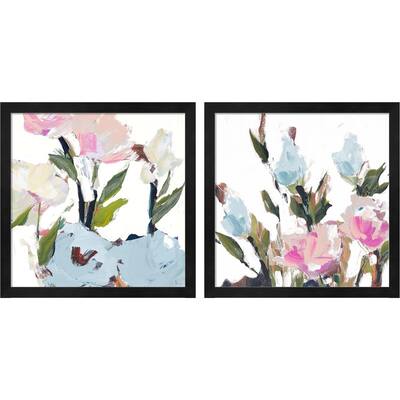 Jane Slivka 'Blossoms' Framed Art (Set of 2)