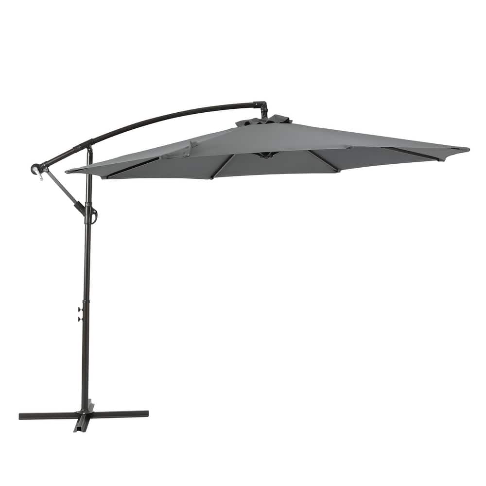 Weller 10-foot Offset Cantilever Hanging Patio Umbrella