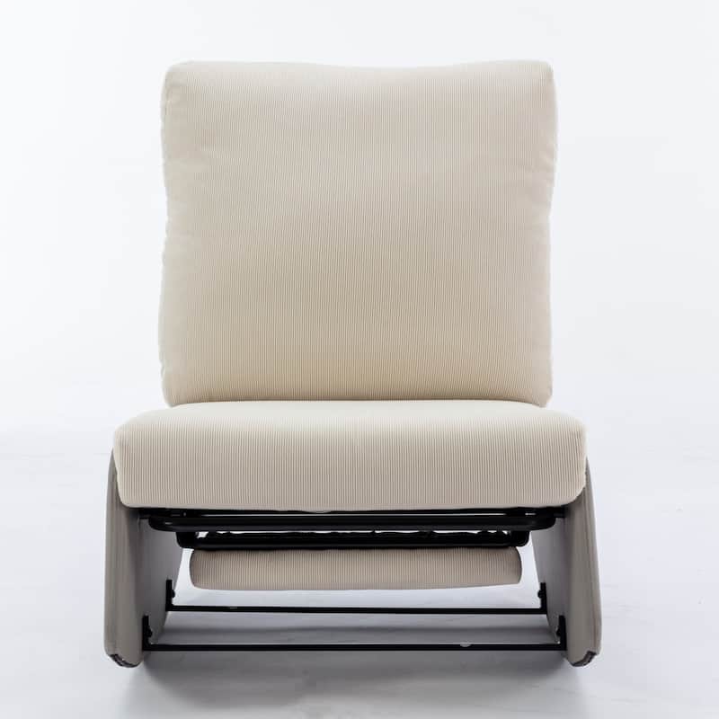 GDFStudio Modern Rocking Chair Recliner with Footrest
