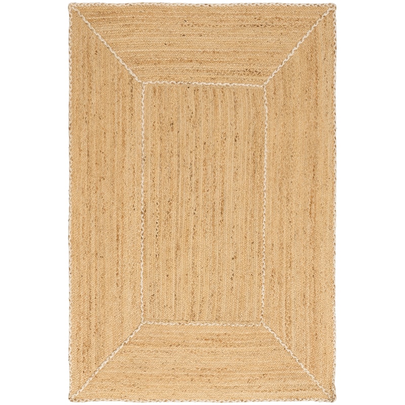 Nourison Terrazzo Jute Indoor only Solid Area Rug - 4' x 6' - Natural
