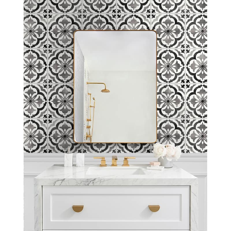 Daisy Bennett Designs Sorento Tile Peel and Stick Wallpaper