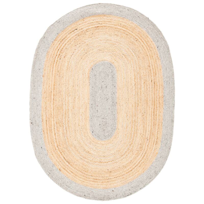 SAFAVIEH Handmade Braided Hvonn Jute Rug