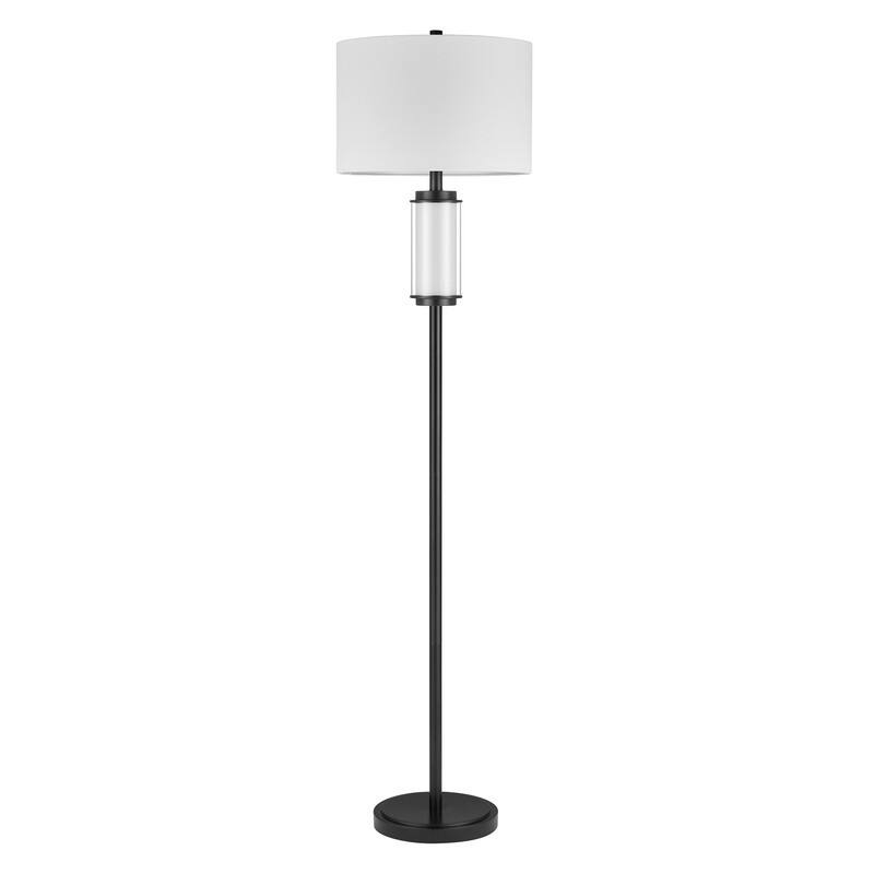 KAWOTI 62.5" inch Modern Floor Lamp with Column Night Light - H62.5"
