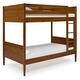 preview thumbnail 12 of 17, Mid Century Modern Bunk Bed Twin over Twin