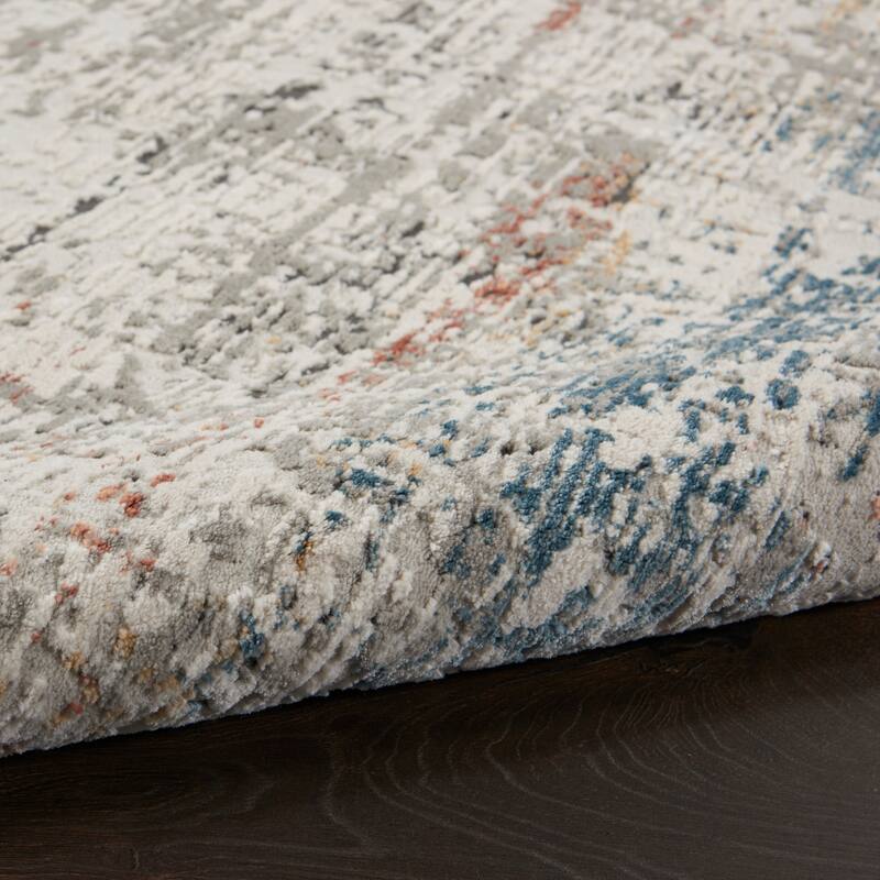Nourison Rustic Textures Contemporary Abstract Area Rug