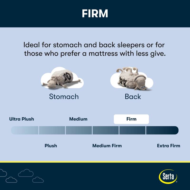 Serta Sleep to Go 12" Memory Foam Firm Mattress in a Box
