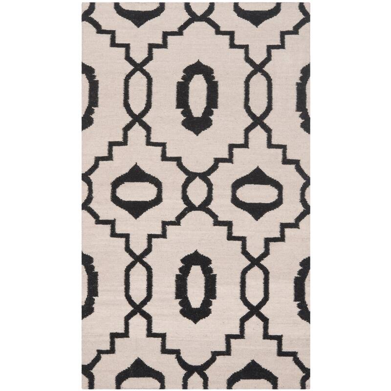SAFAVIEH Handmade Flatweave Dhurries Massoumeh Modern Wool Rug