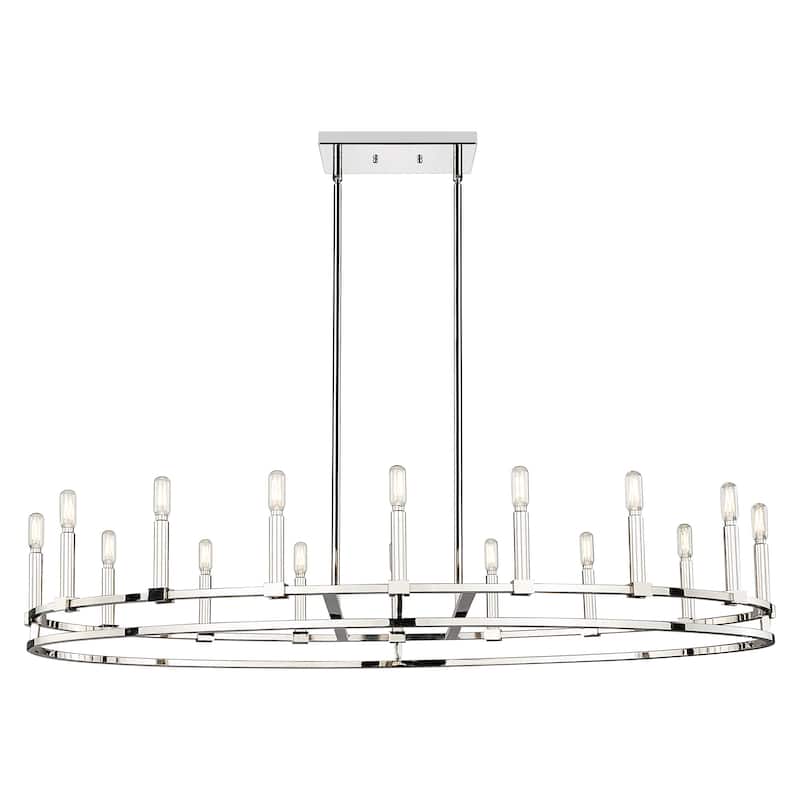 Innovations Lighting 449-16CR Lexington 16 Light 48" Wide Linear - Polished Nickel
