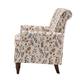 HULALA HOME Nailhead Trim Traditional Accent Armchair with Rolled Arms