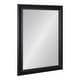 preview thumbnail 25 of 34, Kate and Laurel Dalat Framed Beveled Wall Mirror 22x28 - Black