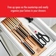 preview thumbnail 3 of 10, ZWILLING Pro 7-pc Knife Block Set with In-Drawer Knife Tray - Natural