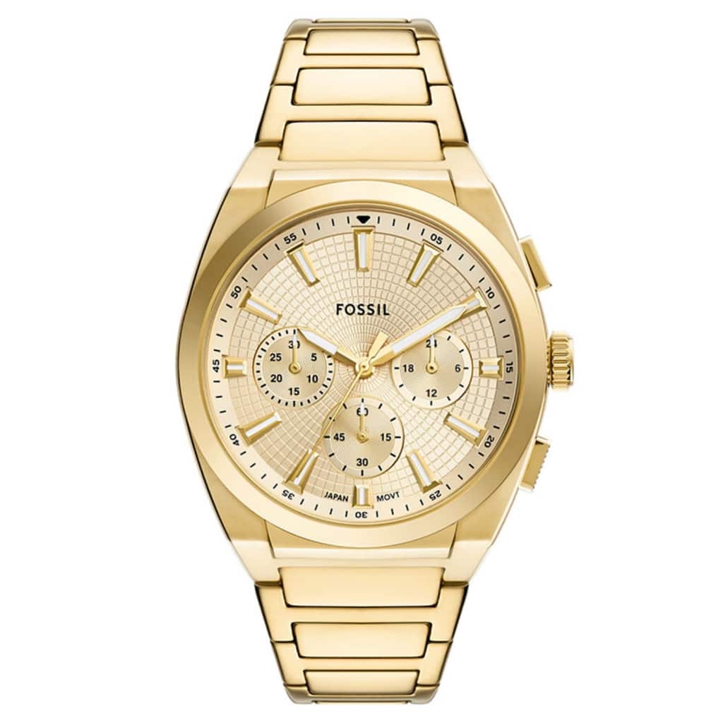 Fossil Men's Everett Gold Dial Watch - FS6119 - 6 (36)