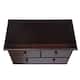 100% Solid Wood 6-Drawer Chest
