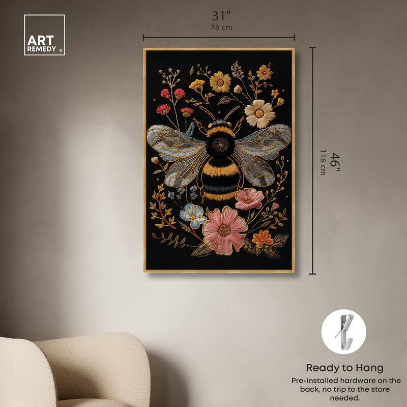 Honeyed Herald I Canvas by Art Remedy