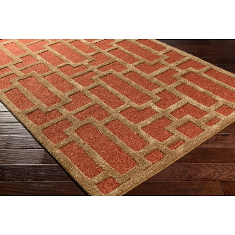 Hand-Tufted Thaxted Wool Area Rug - 6' Round