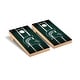 preview thumbnail 1 of 3, Michigan State Spartans Vintage Cornhole Board Set