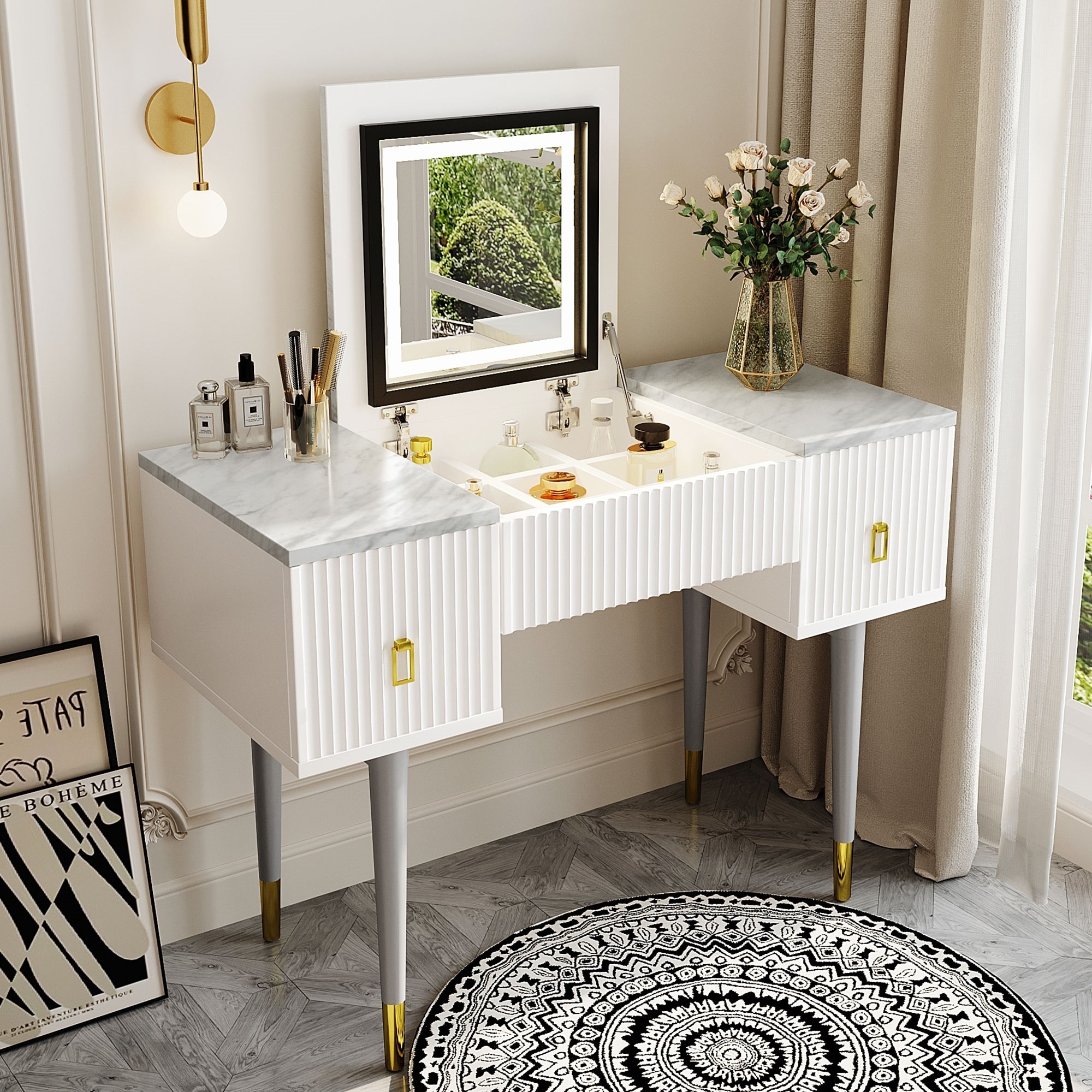 Modern dresser table on sale