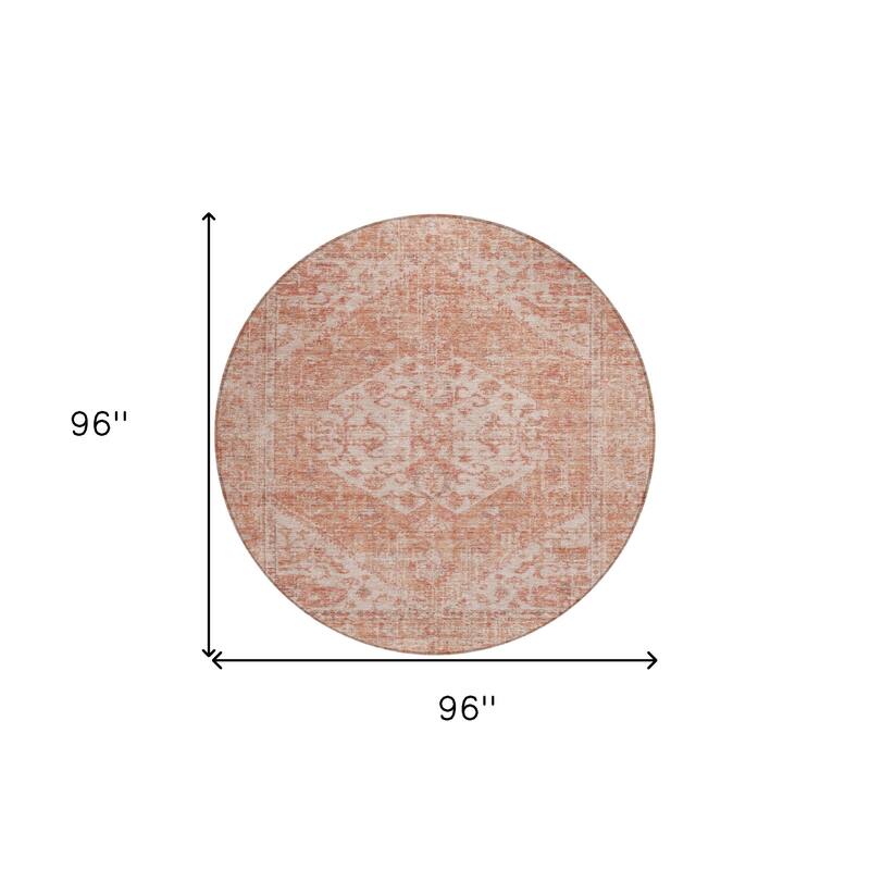 HomeRoots Oriental Traditional Rectangle Outdoor Rug