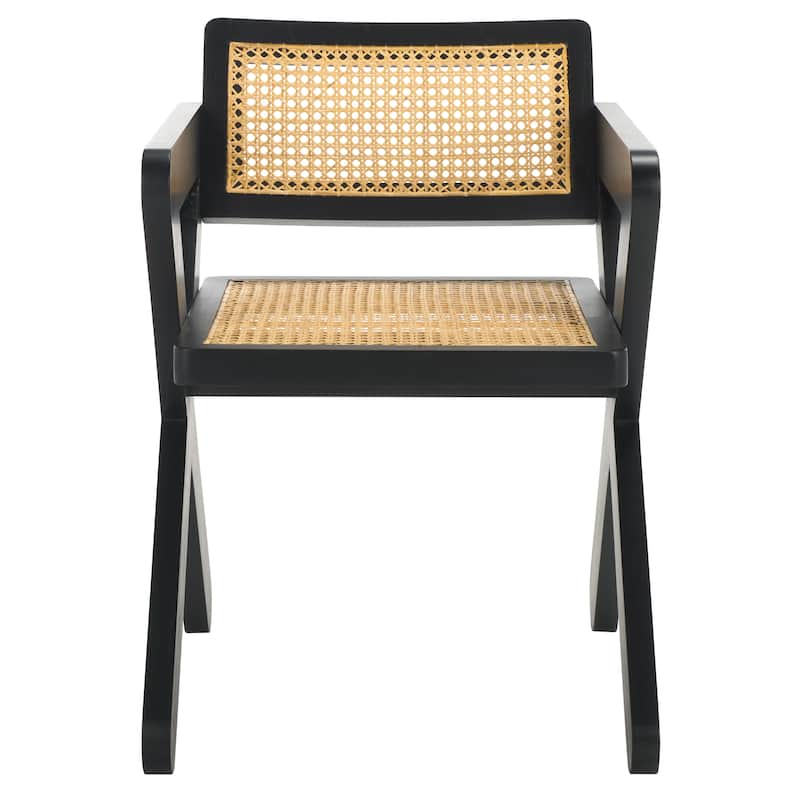 SAFAVIEH COUTURE Tyrrell Rattan Dining Chair - 21"W x 24"D x 31"H