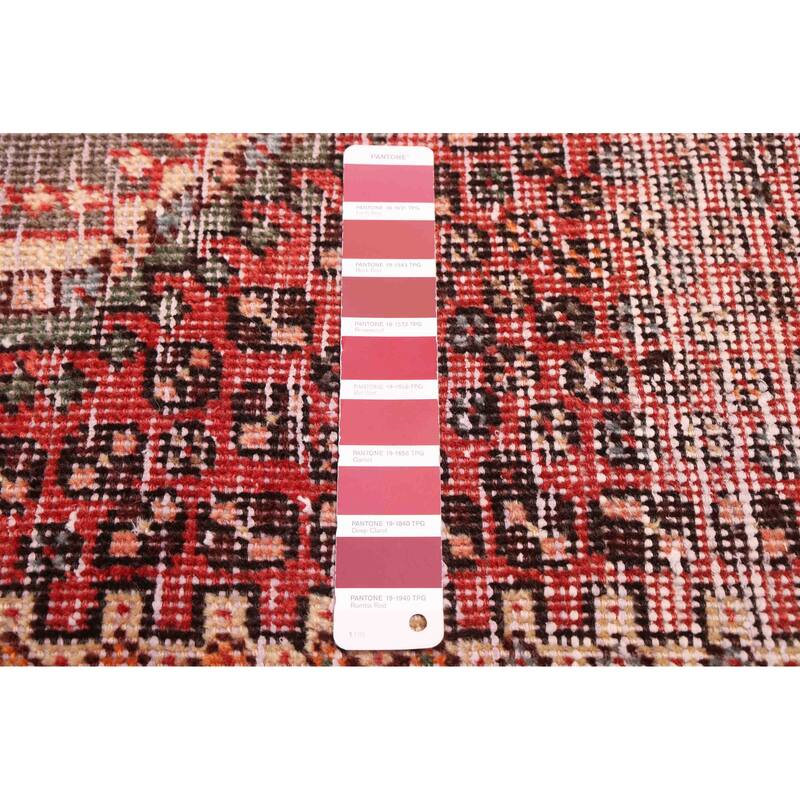 ECARPETGALLERY Hand-knotted Antalya Vintage Red Wool Rug - 4'9 x 6'4