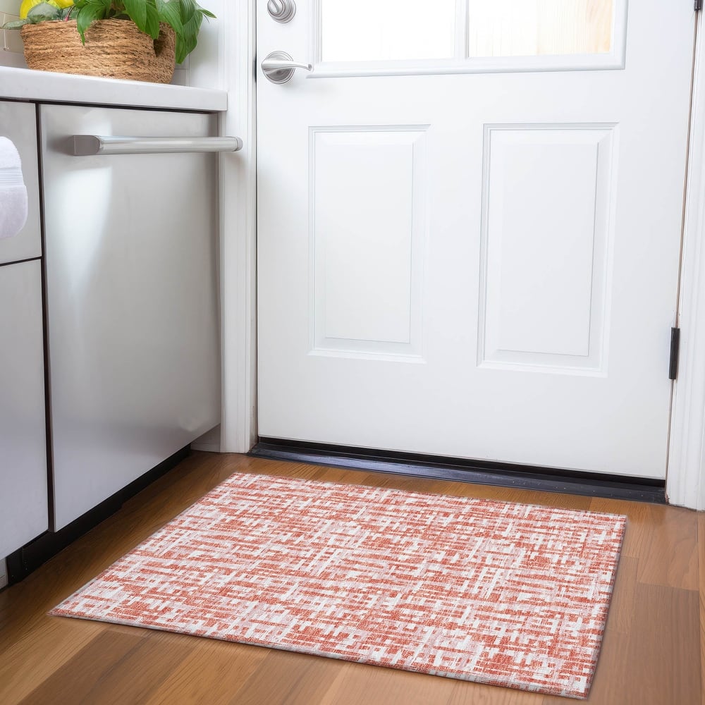 Premium Washable Super Soft Abstract Weave Mayfield Rug